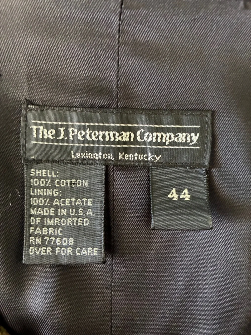 J. Peterman this nice